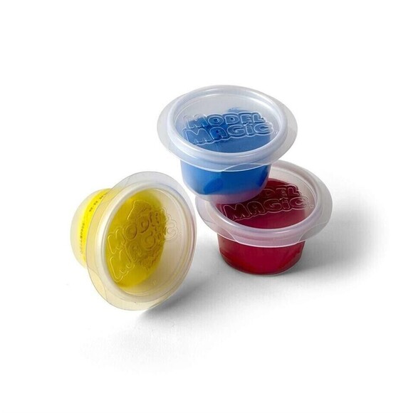 Crayola Model Magic, Modeling Clay Alternative, Primary Colors - Red Yellow Blue - Picture 2 of 2